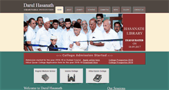 Desktop Screenshot of darulhasanath.com